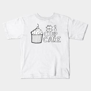 Number 1 cupcake Kids T-Shirt